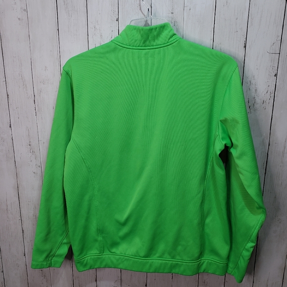 Nike Men's Green Golf Tour Performance 1/2 Zip - Picture 4 of 8
